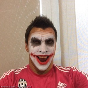 The joker in our pack...Big Mario played his part in both Juve goals. 