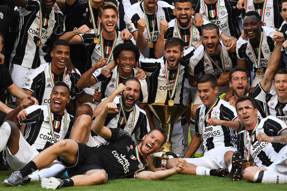 Image result for juventus serie A champions 2017