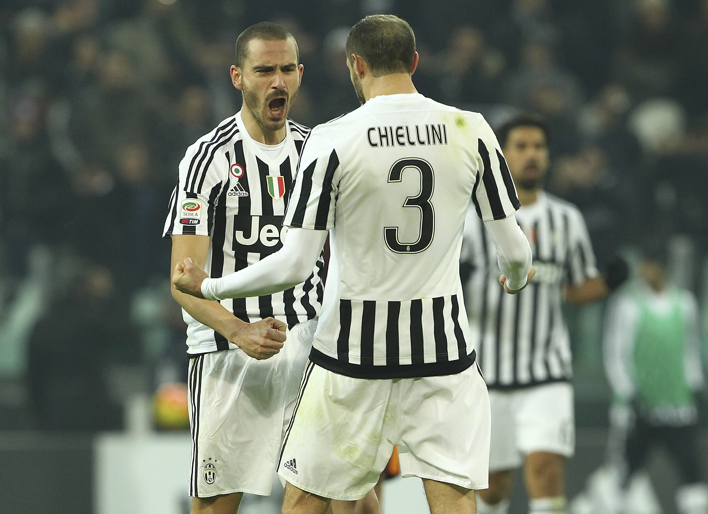 Chiellini and Bonucci