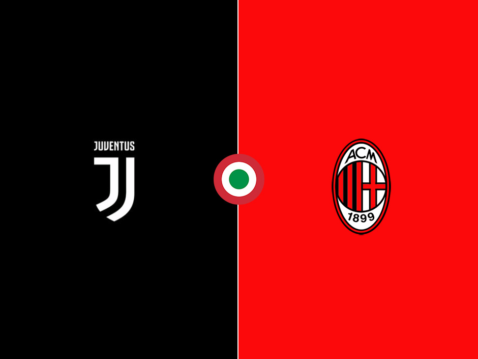 Juventus v AC Milan teams