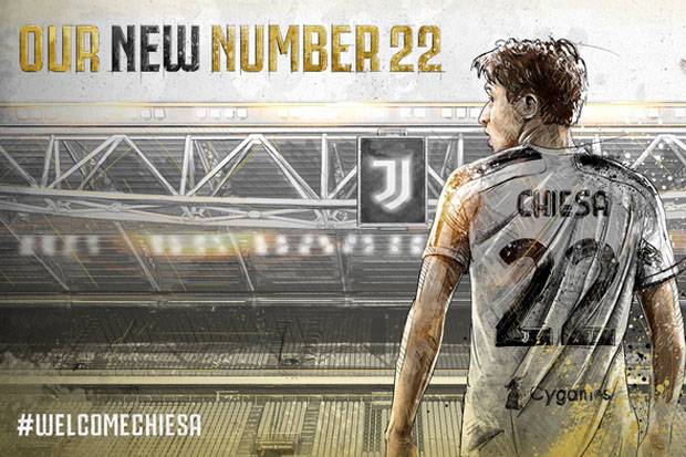 Federico Chiesa's new jersey number is revealed - | Juvefc.com