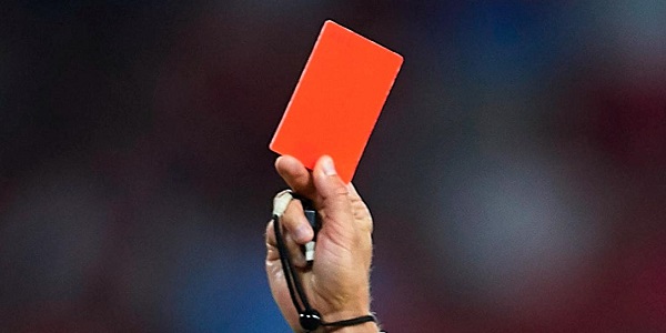 red card