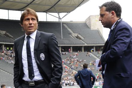 Paratici with Conte
