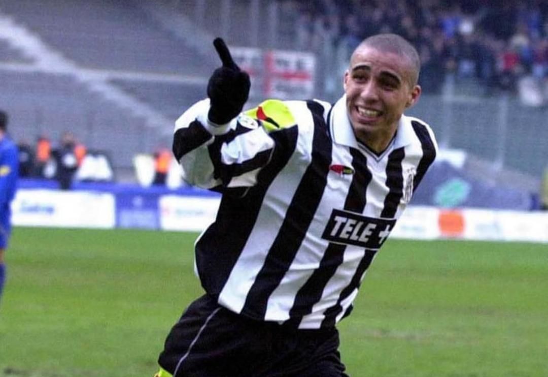 Trezeguet playing for Juventus