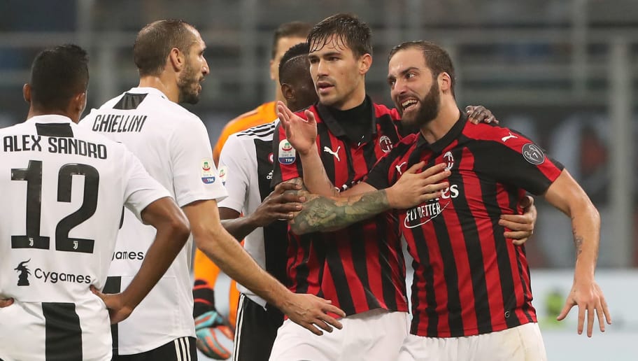 Higuain Milan Juventus
