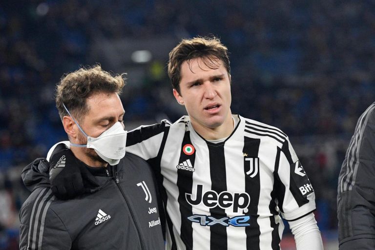 Chiesa is one step away from returning to action for Juventus