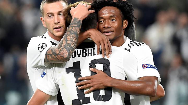 Cuadrado Bernardeschi Dybala