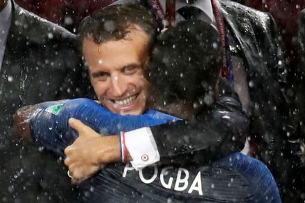 Macron and Pogba
