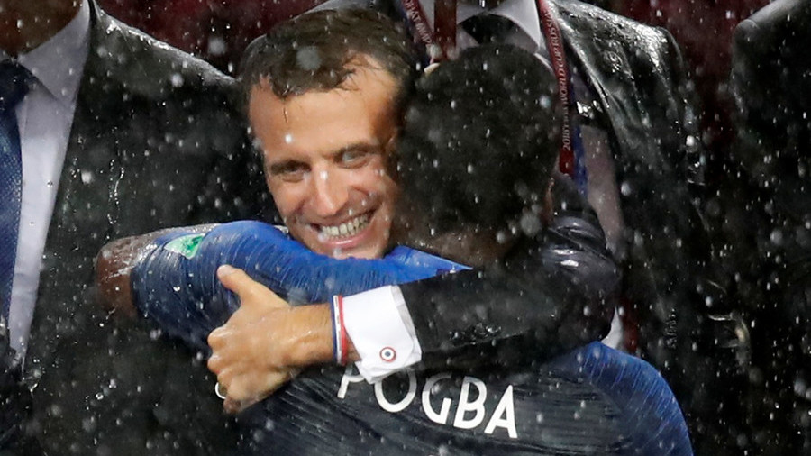 Macron and Pogba
