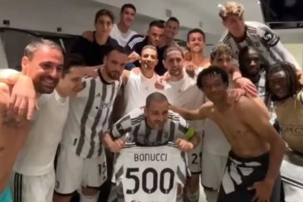 Bonucci 500th appearnce for Juventus