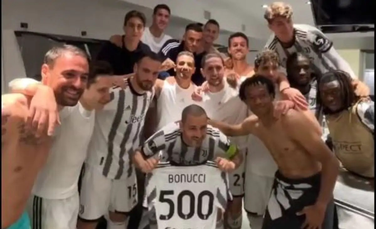 Bonucci 500th appearnce for Juventus