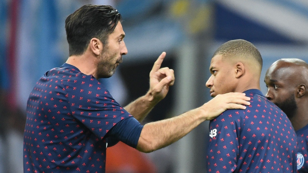 buffon mbappe