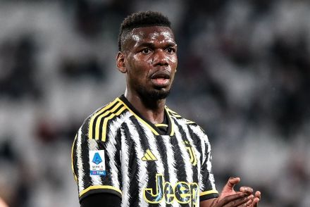 Pogba in Juventus colours