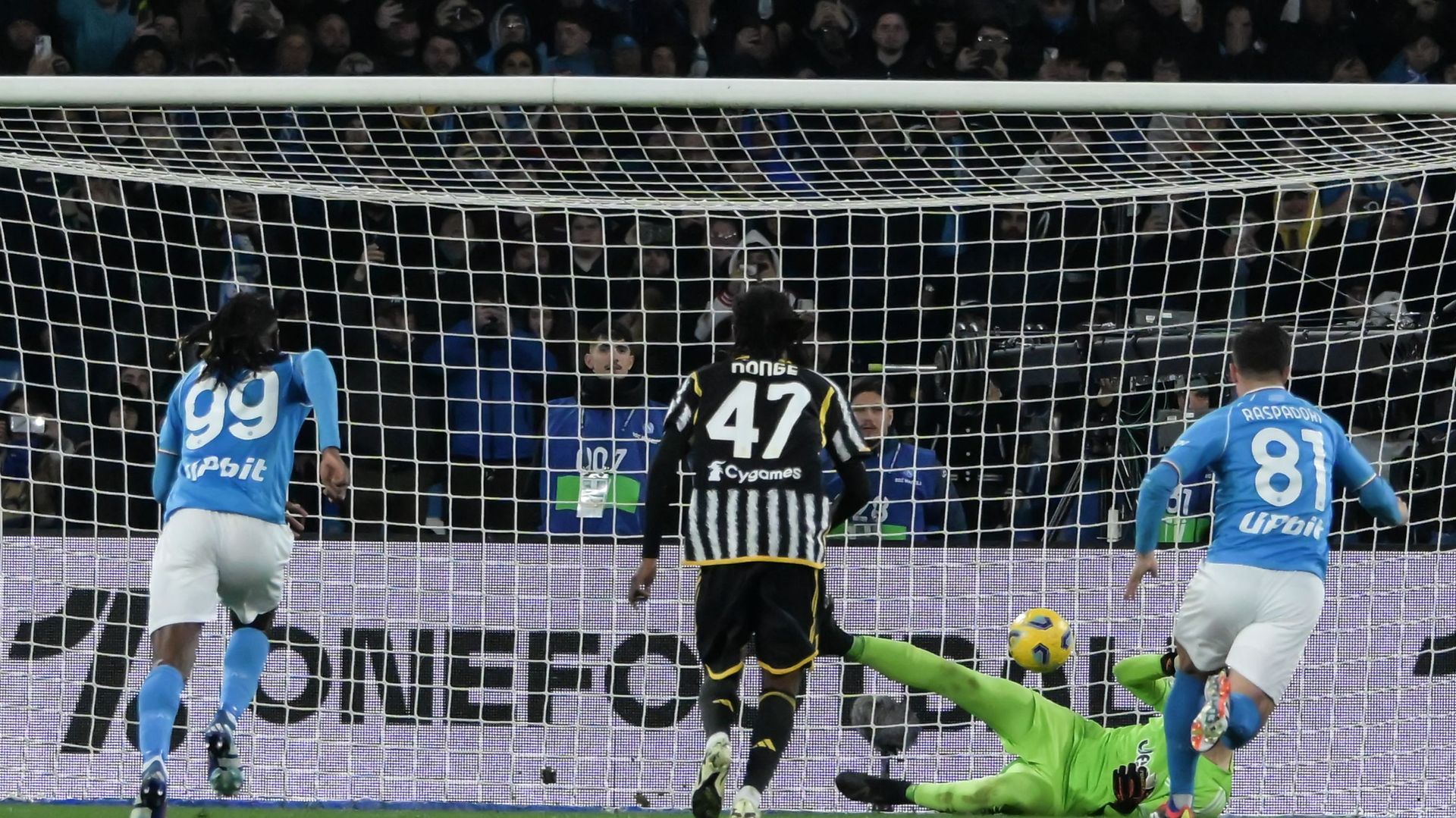 Joseph Nonge - Napoli Juventus