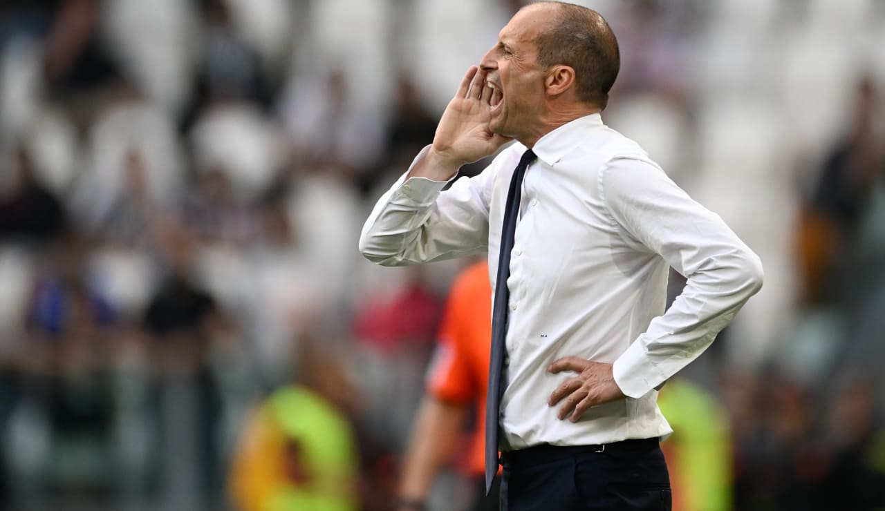 Allegri during his time at Juventus