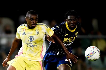 Pierre Kalulu in action for Juventus