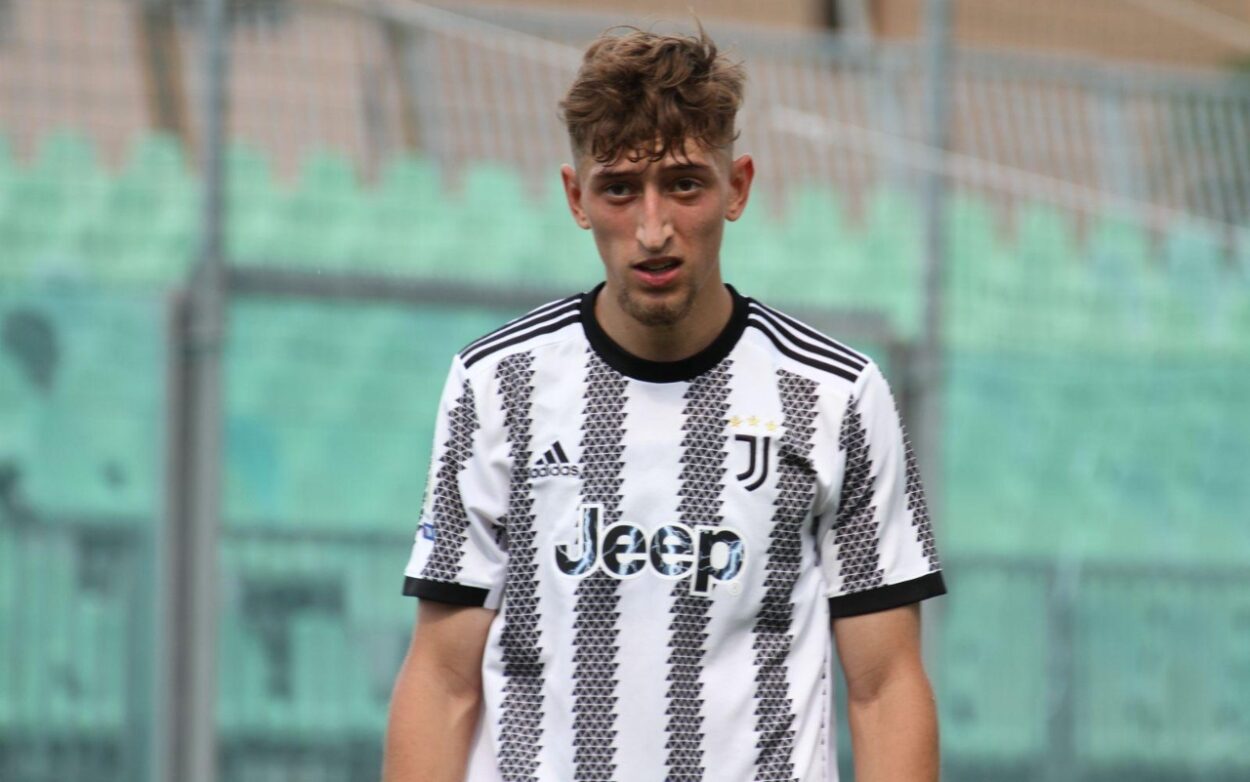 Jonas Rouhi during his time with Juventus Next Gen