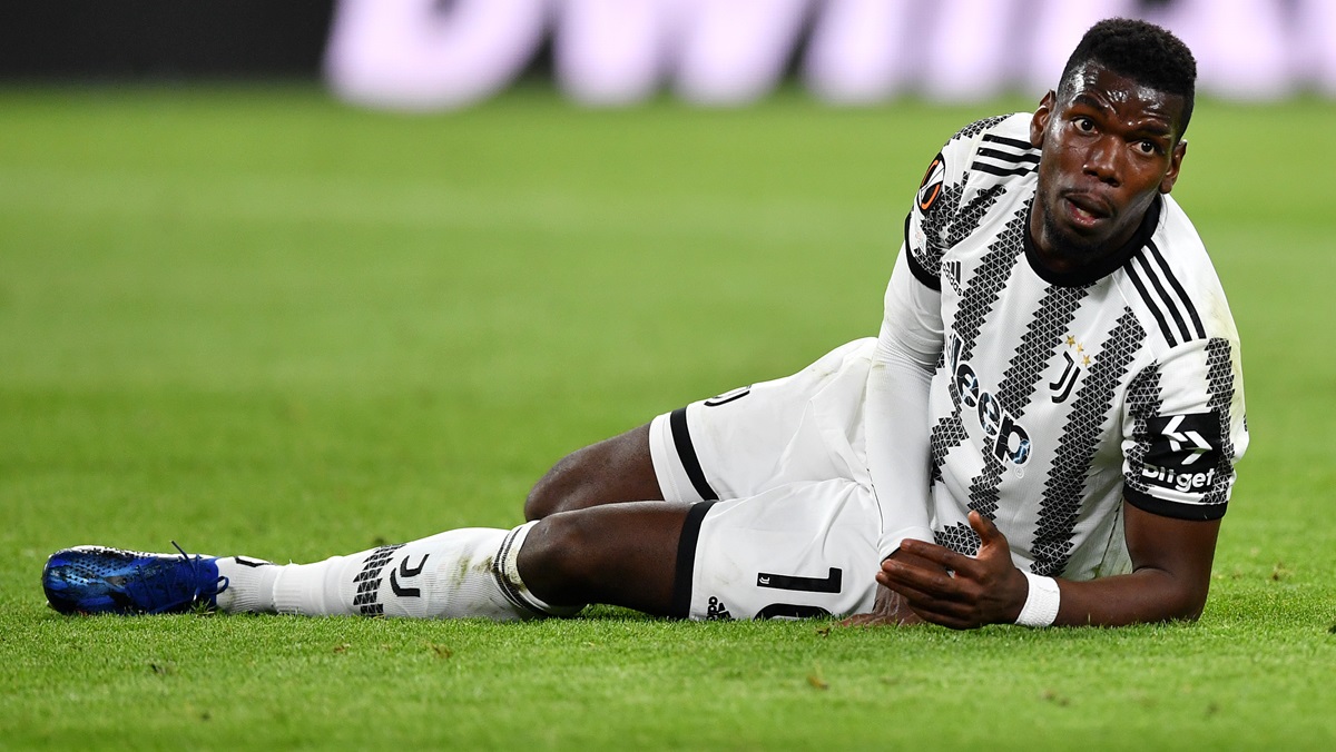 Pogba in action for Juventus