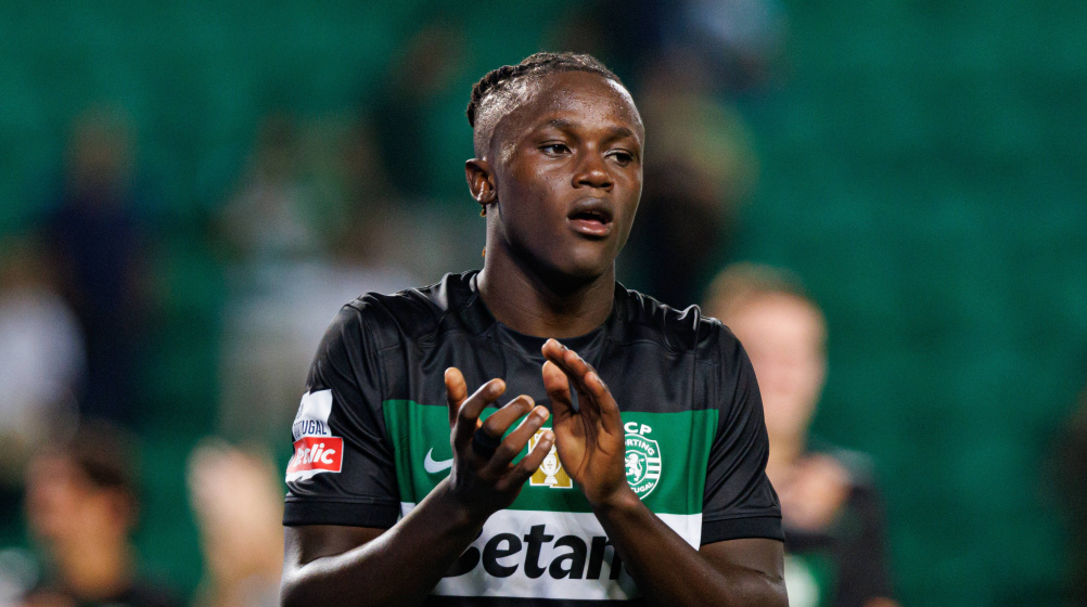 Quanda on the pitch for Sporting