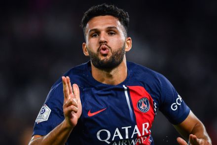 Goncalo Ramos representing PSG