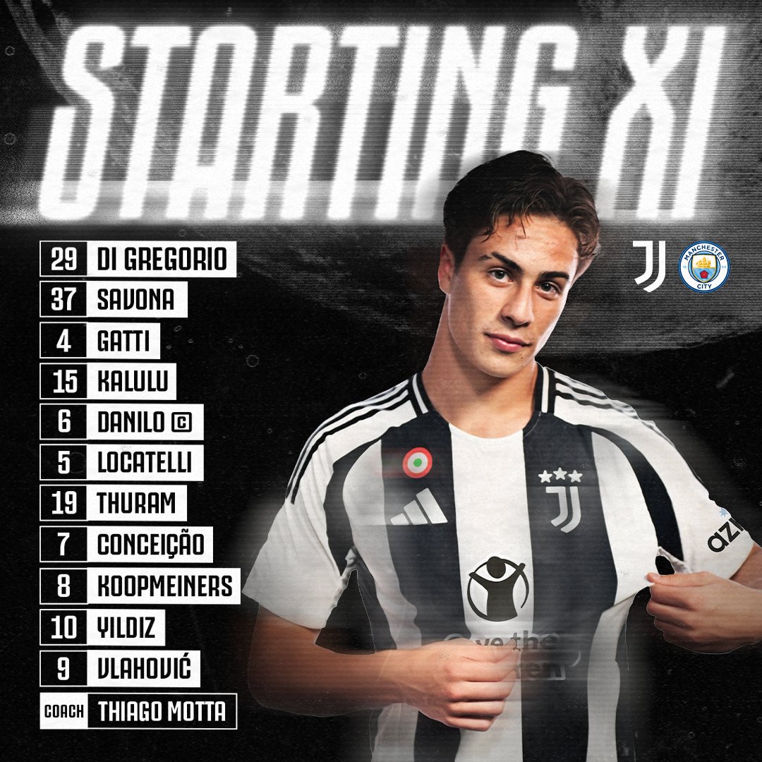 Juventus v Man City team news
