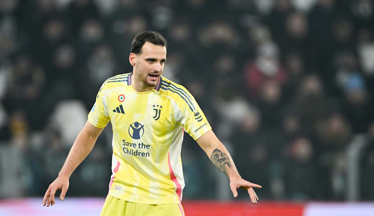 Federico Gatti in action for Juventus