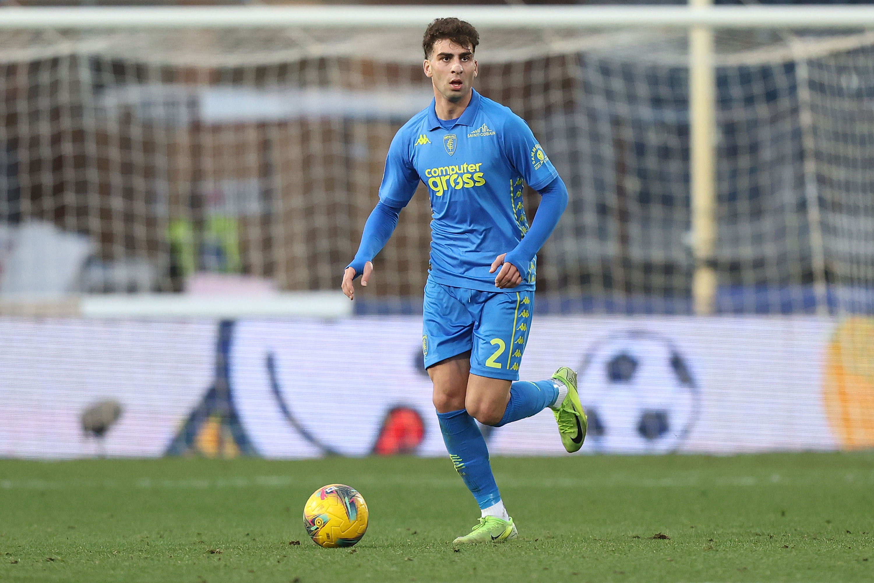 Saba Goglichidze on the pitch for Empoli