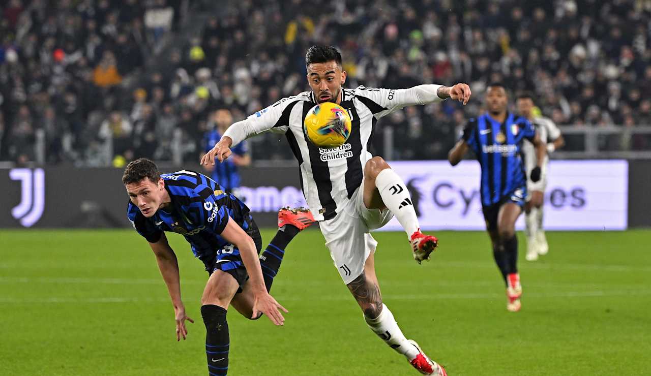 Nicolas Gonzalez against Inter Milan
