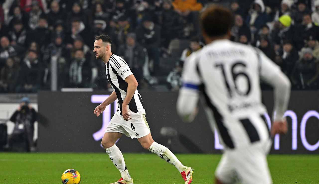 Federico Gatti in the Derby d'Italia