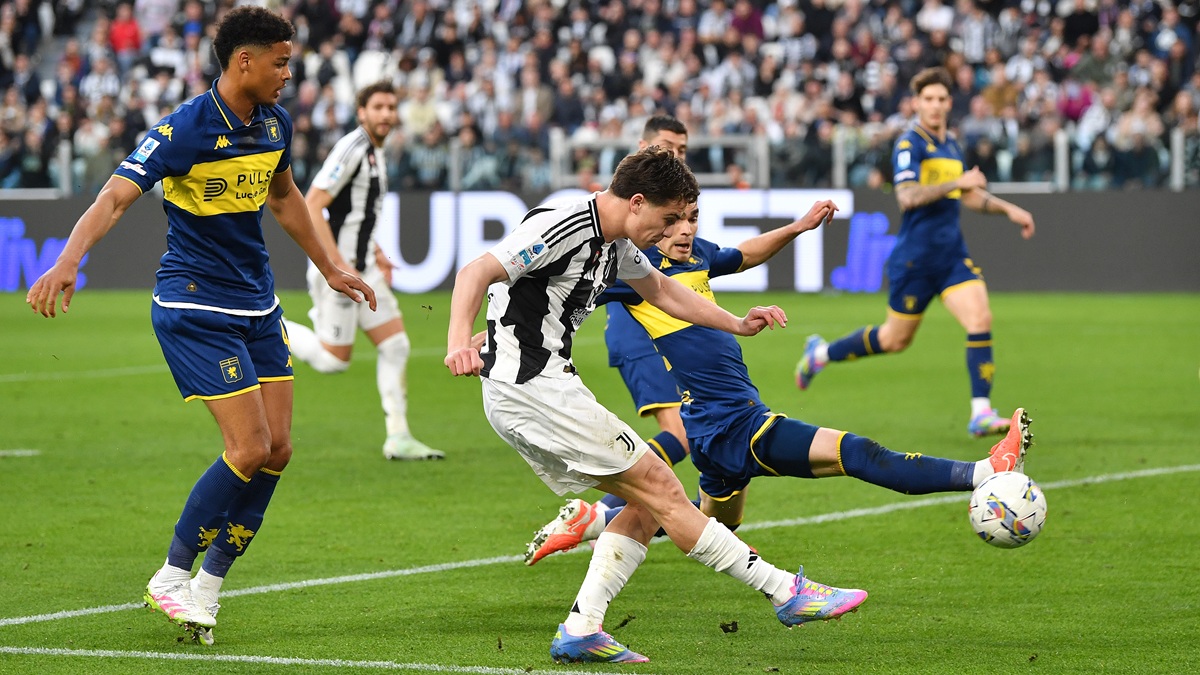 Yildiz scoring v Genoa
