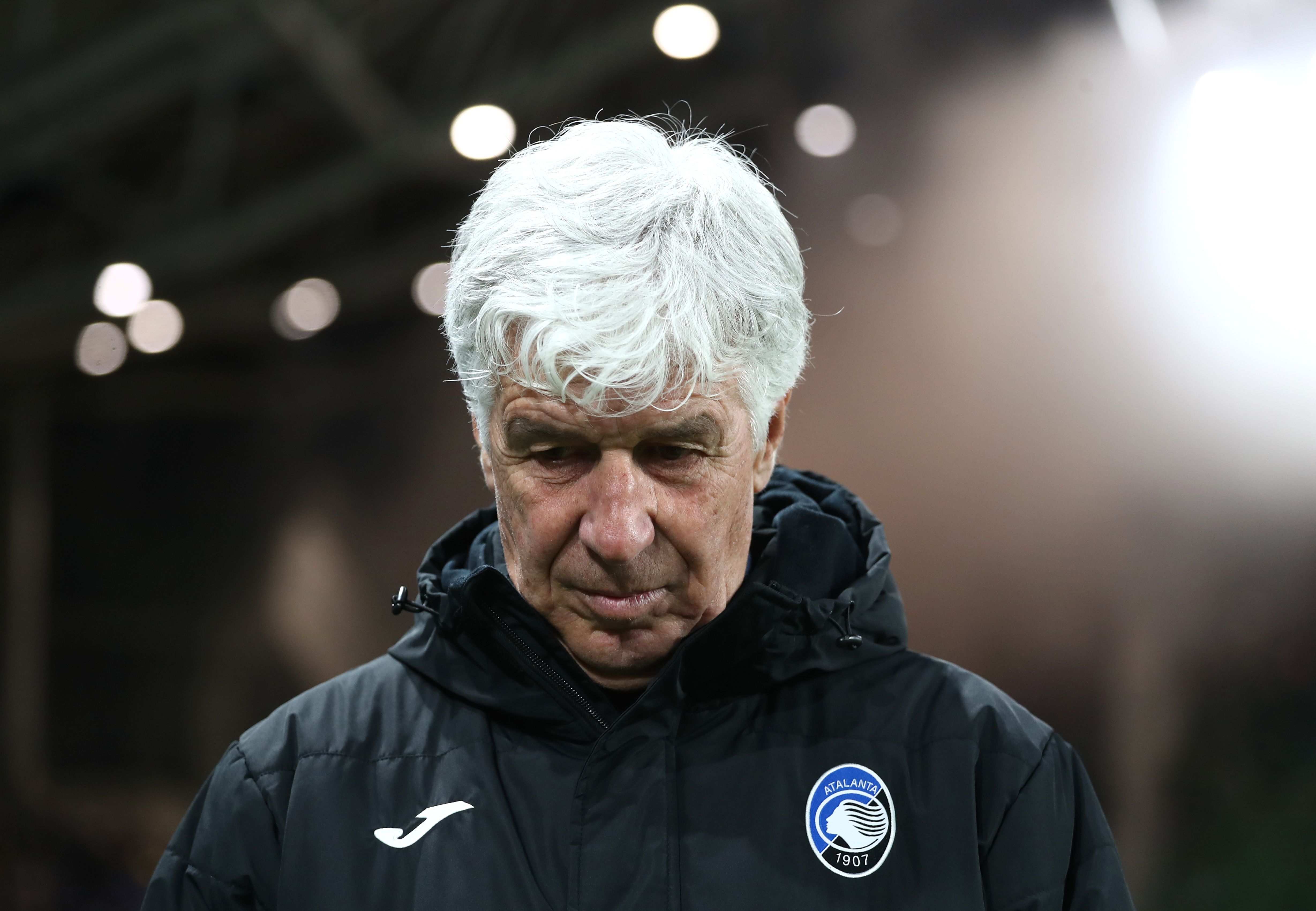 Gian Piero Gasperini looking on
