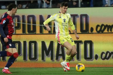 Andrea Cambiaso in action for Juventus