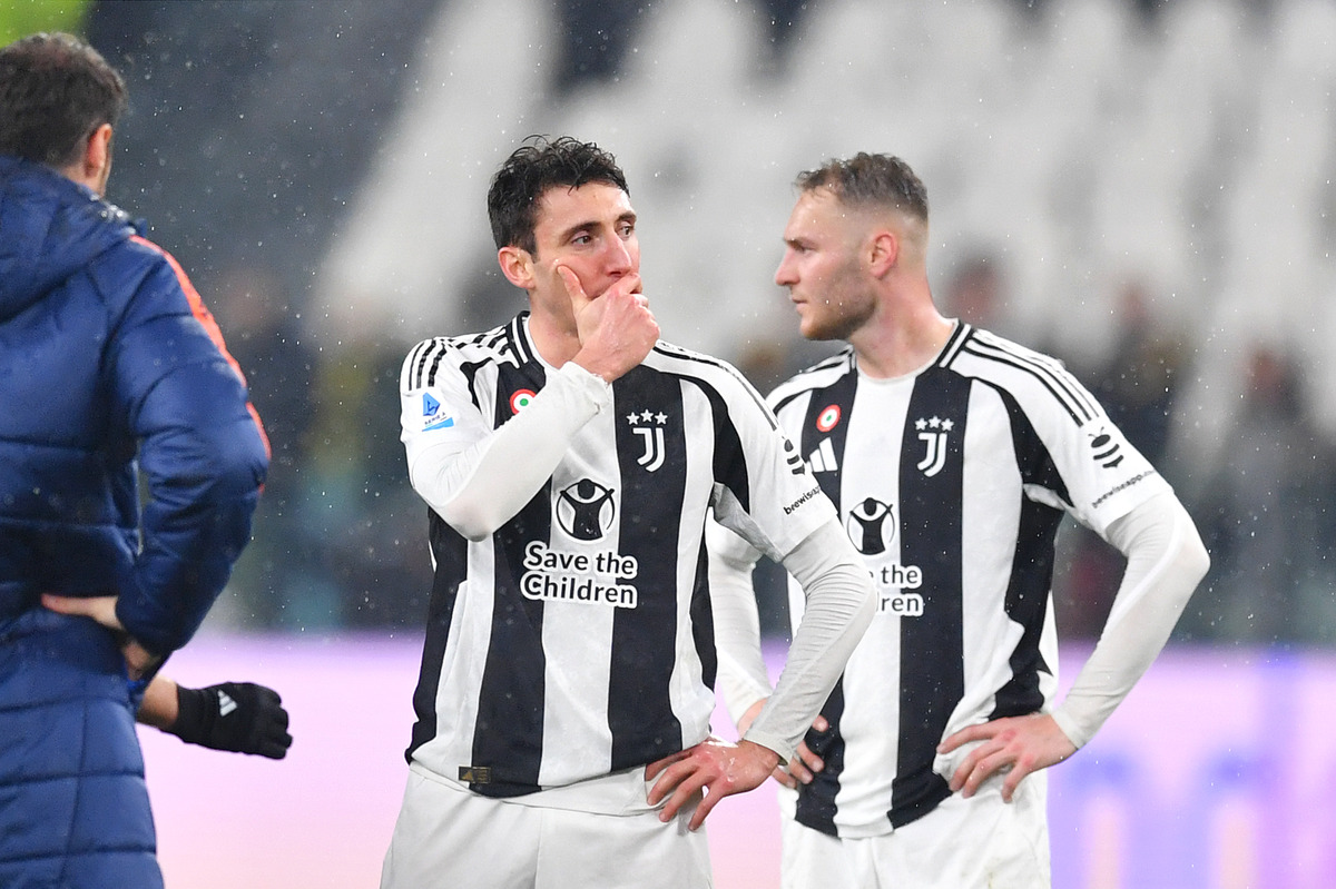 Andrea Cambiaso incredulous after Juventus defeat to Atalanta