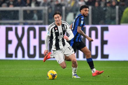 Kenan Yildiz in action for Juventus