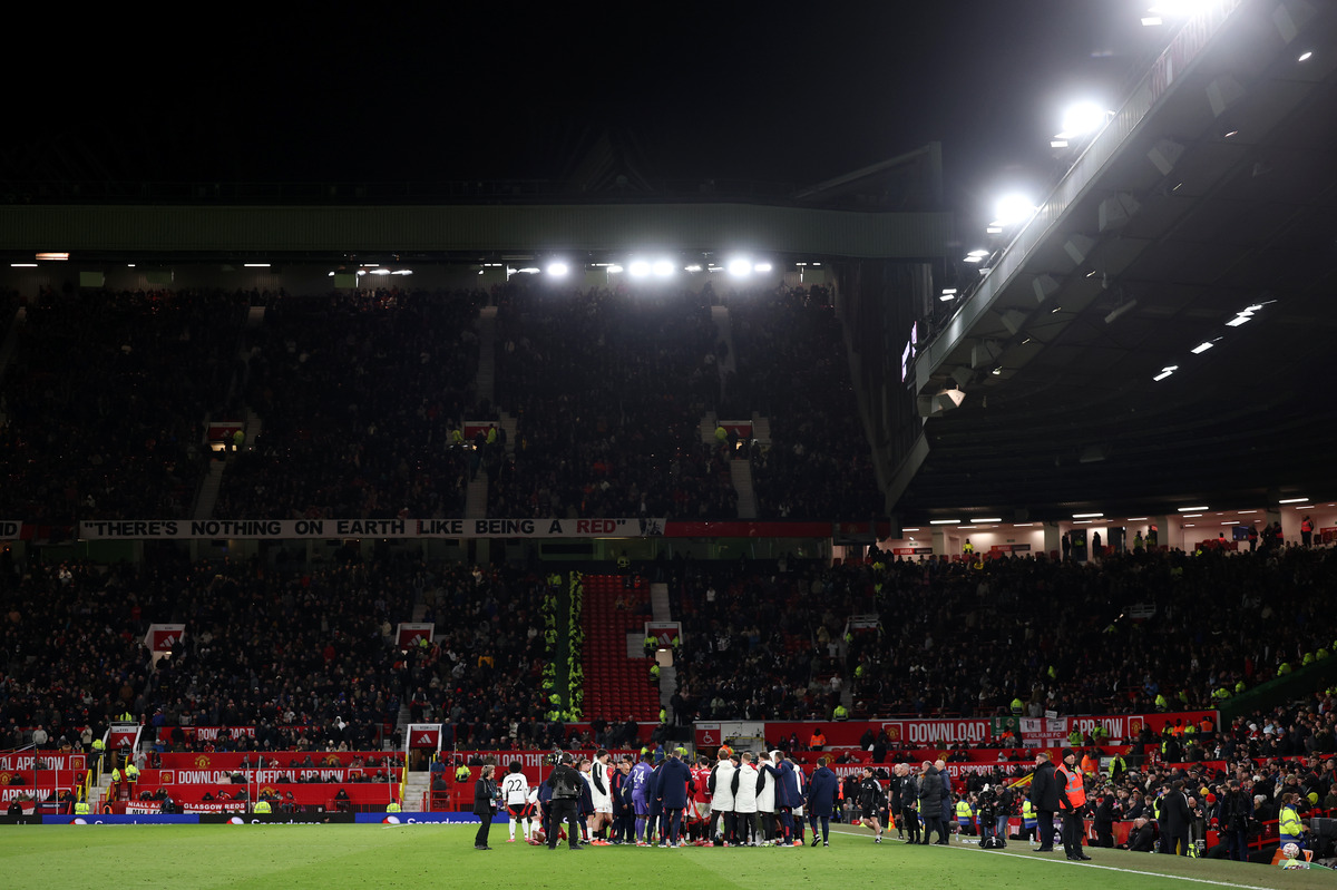 Old Trafford from the inside