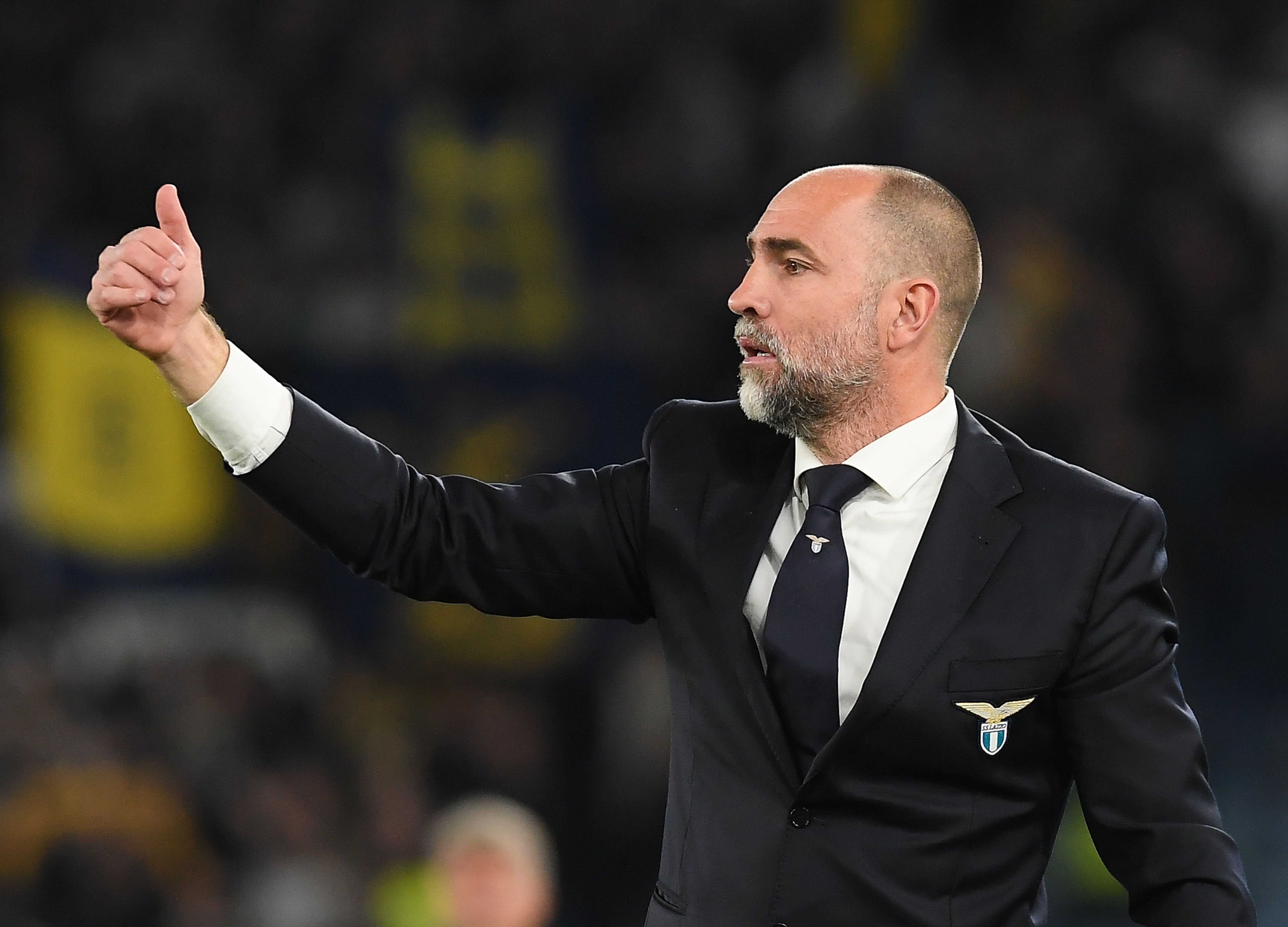 Igor Tudor on the sidelines