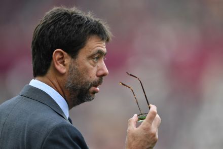 Andrea Agnelli during his time at Juventus