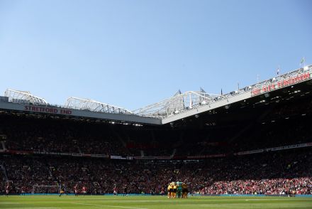 Old Trafford during Man United vs Wolves