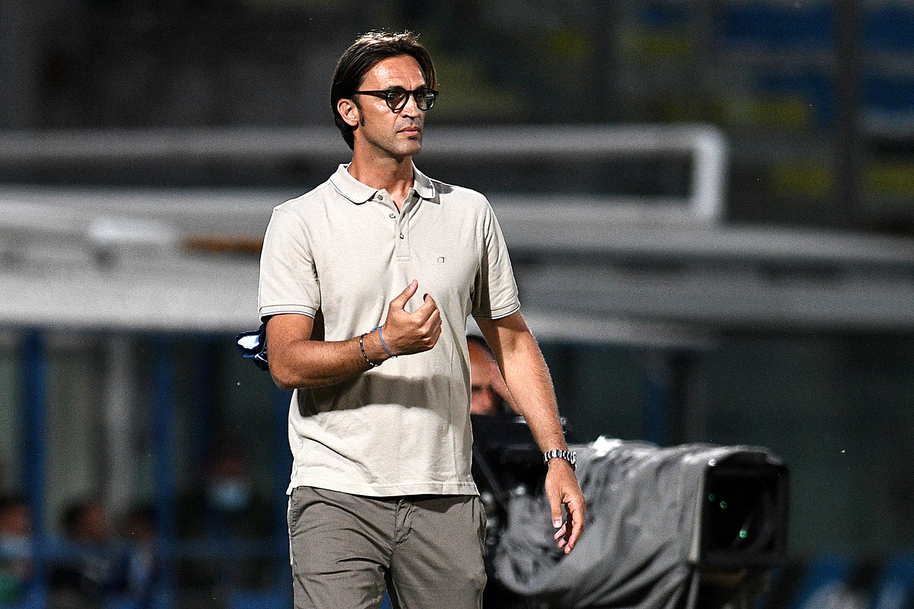 Nicola Legrottaglie on the sidelines