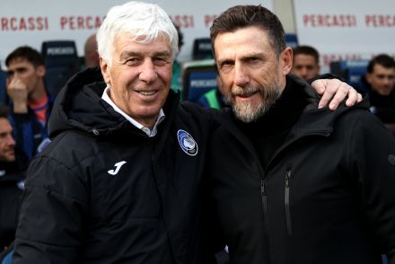 Gian Piero Gasperini and Eusebio Di Francesco