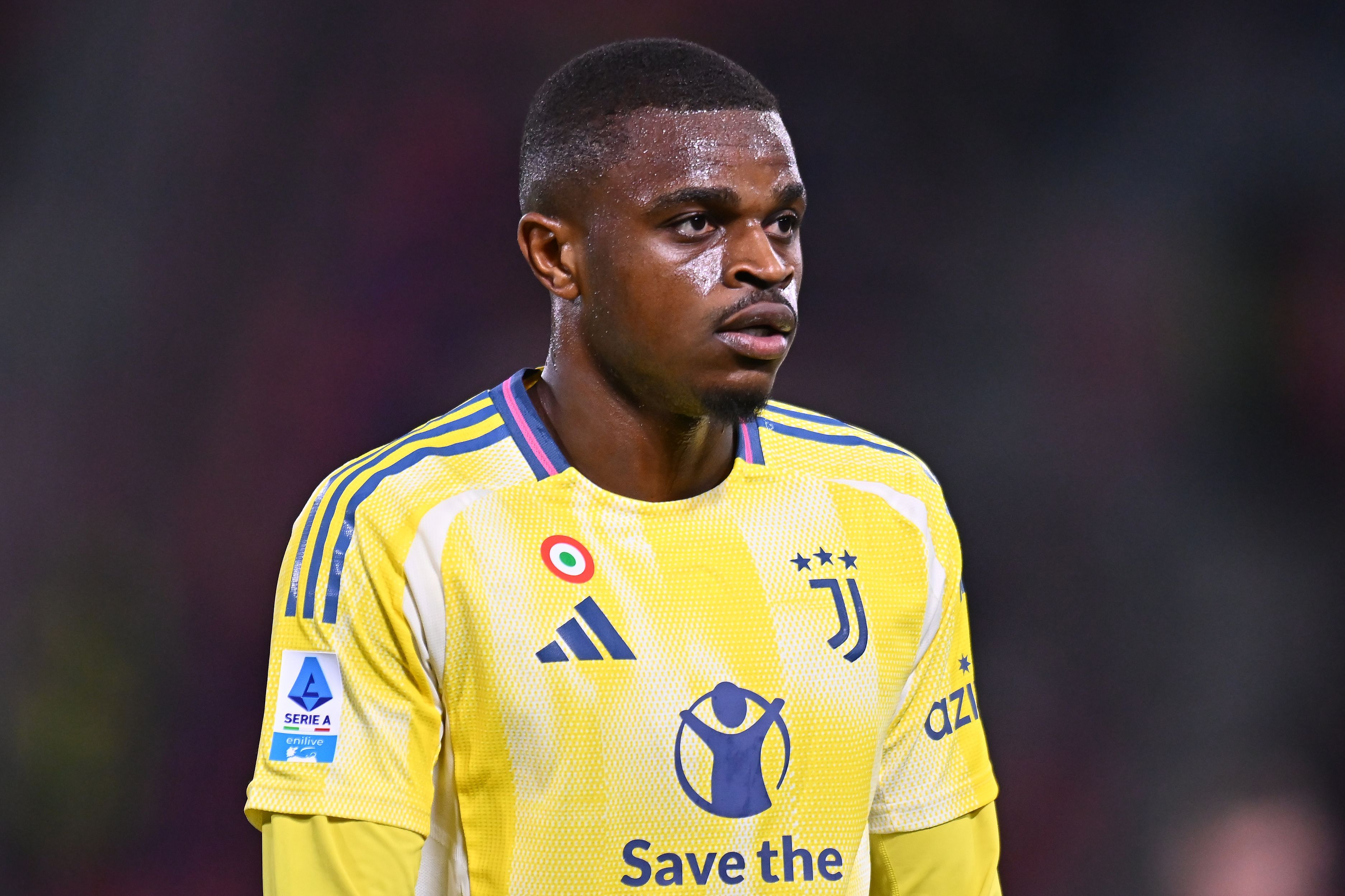 Pierre Kalulu looking on