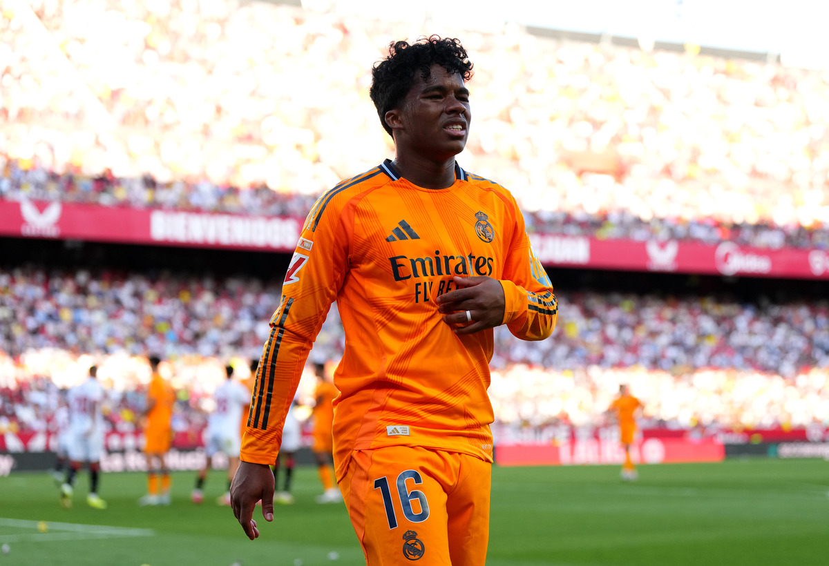 Endrick in action for Real Madrid
