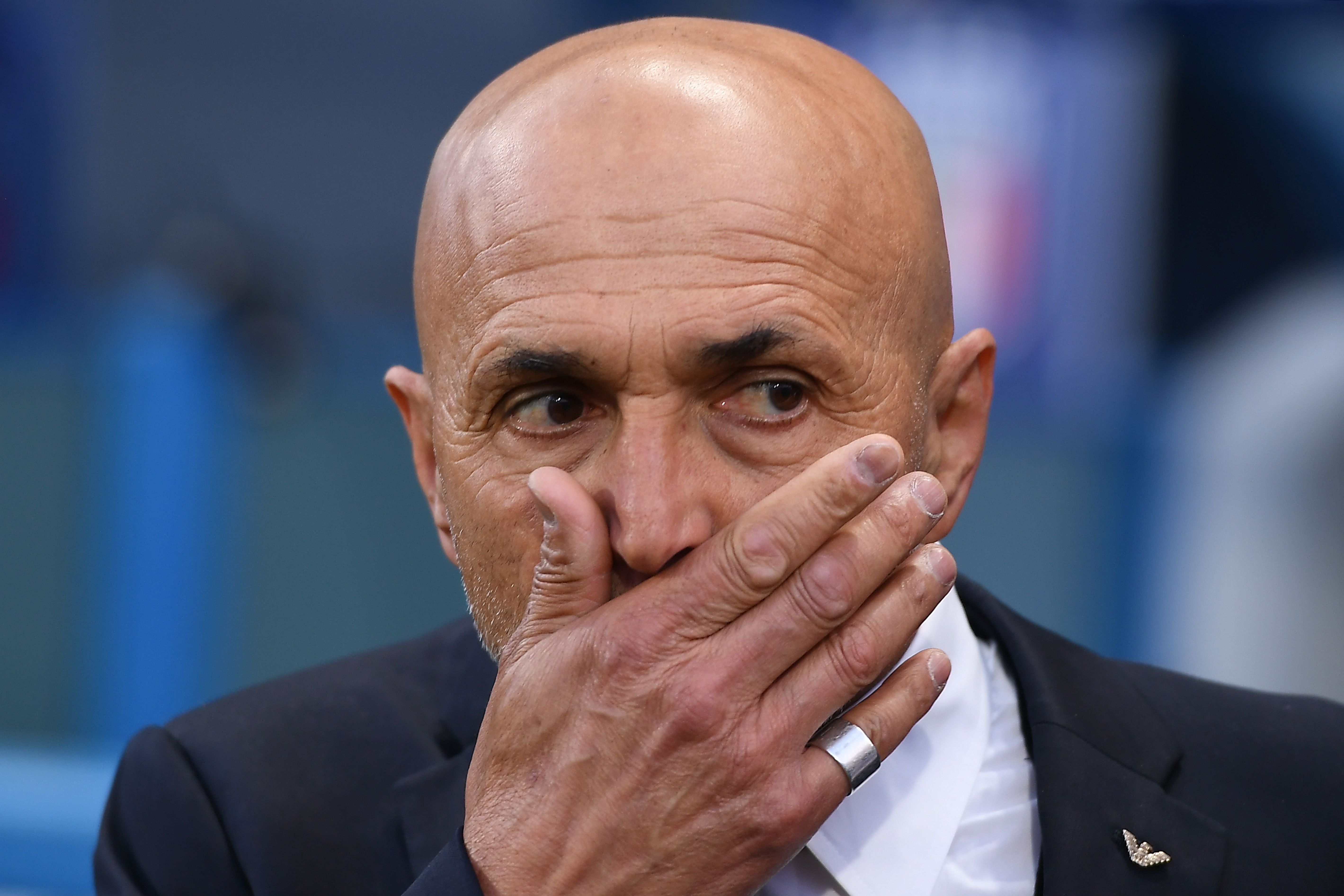 Luciano Spalletti during his time with Italy