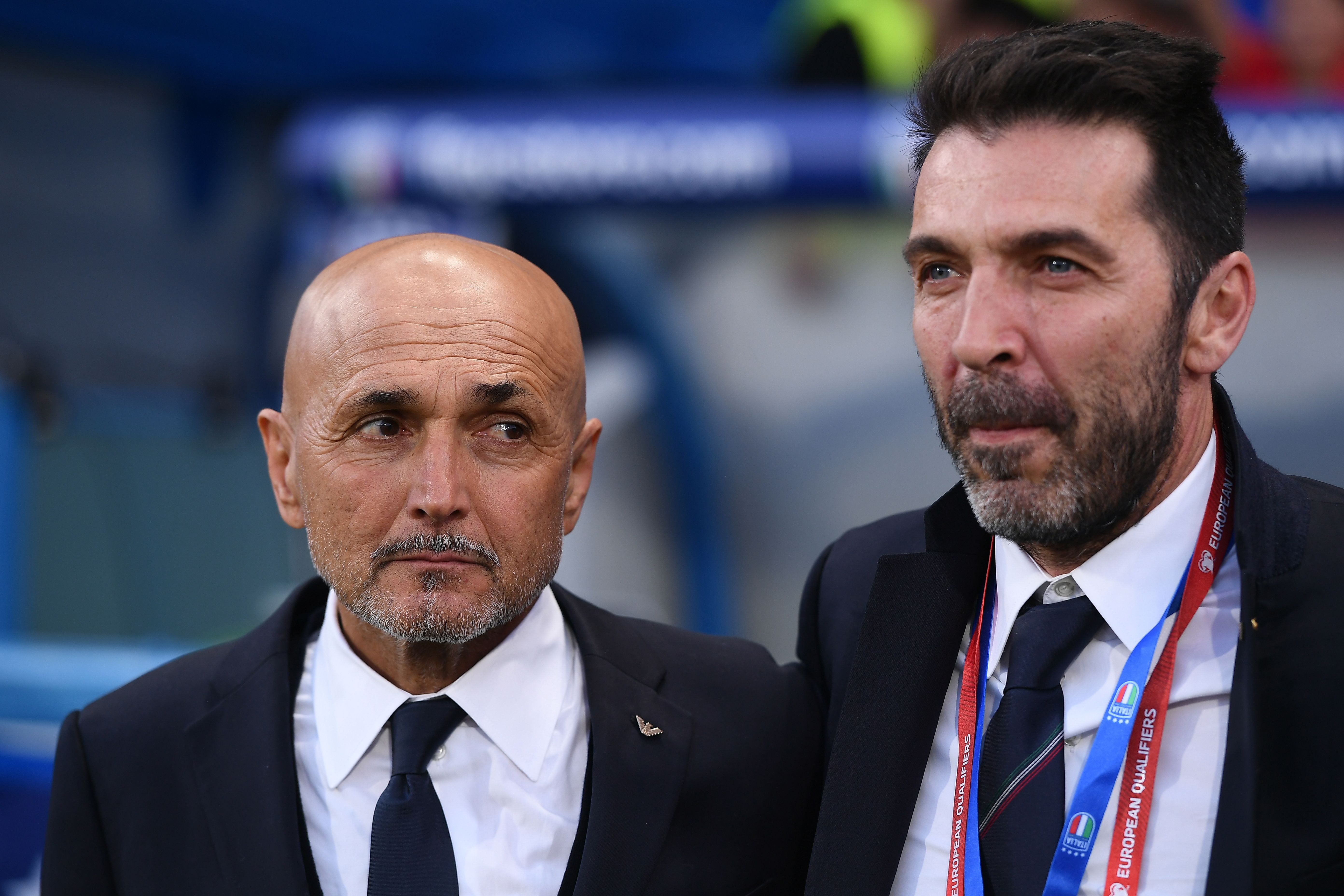 Luciano Spalletti during his time with Italy