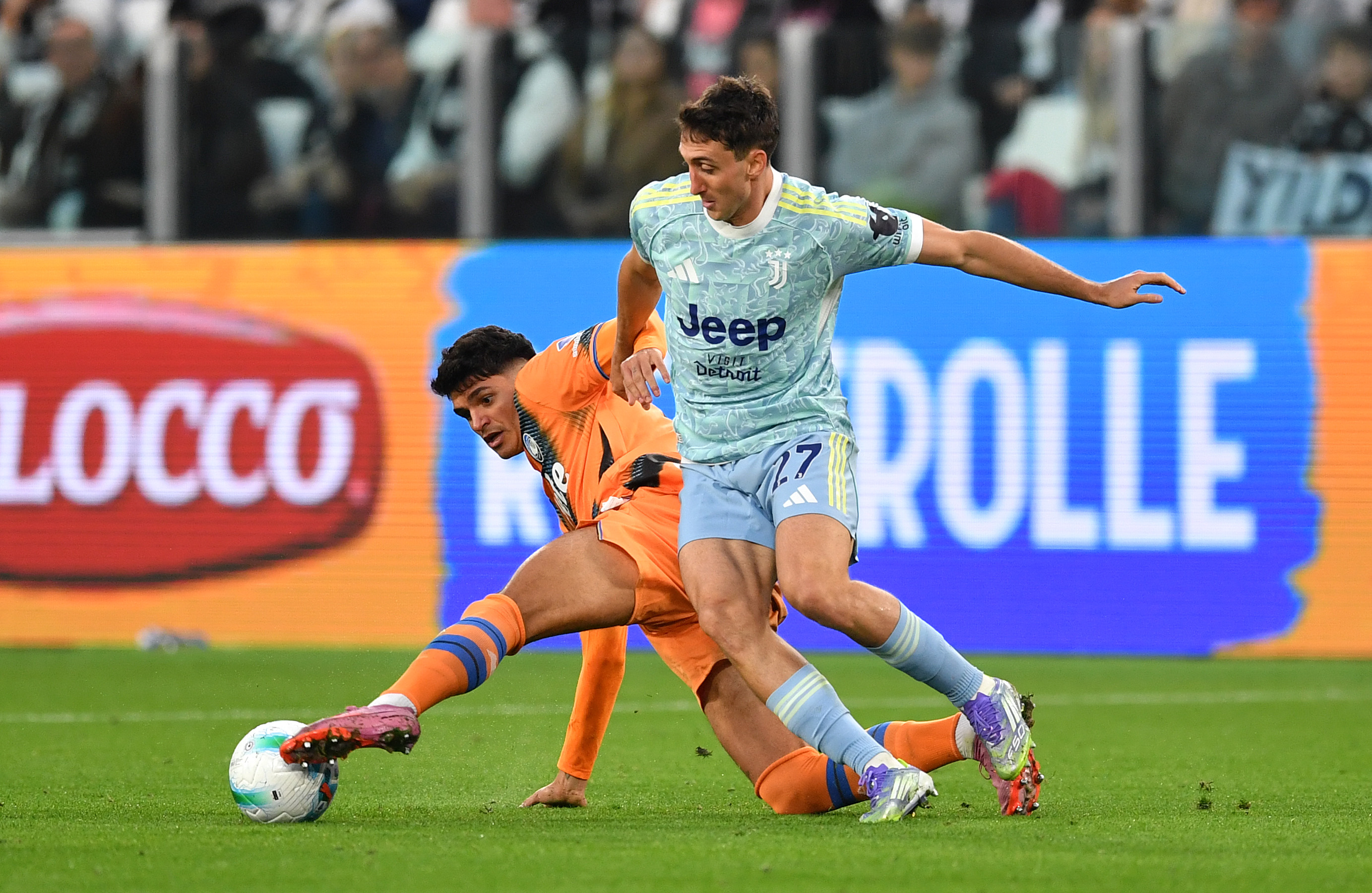 Andrea Cambiaso in action for Juventus