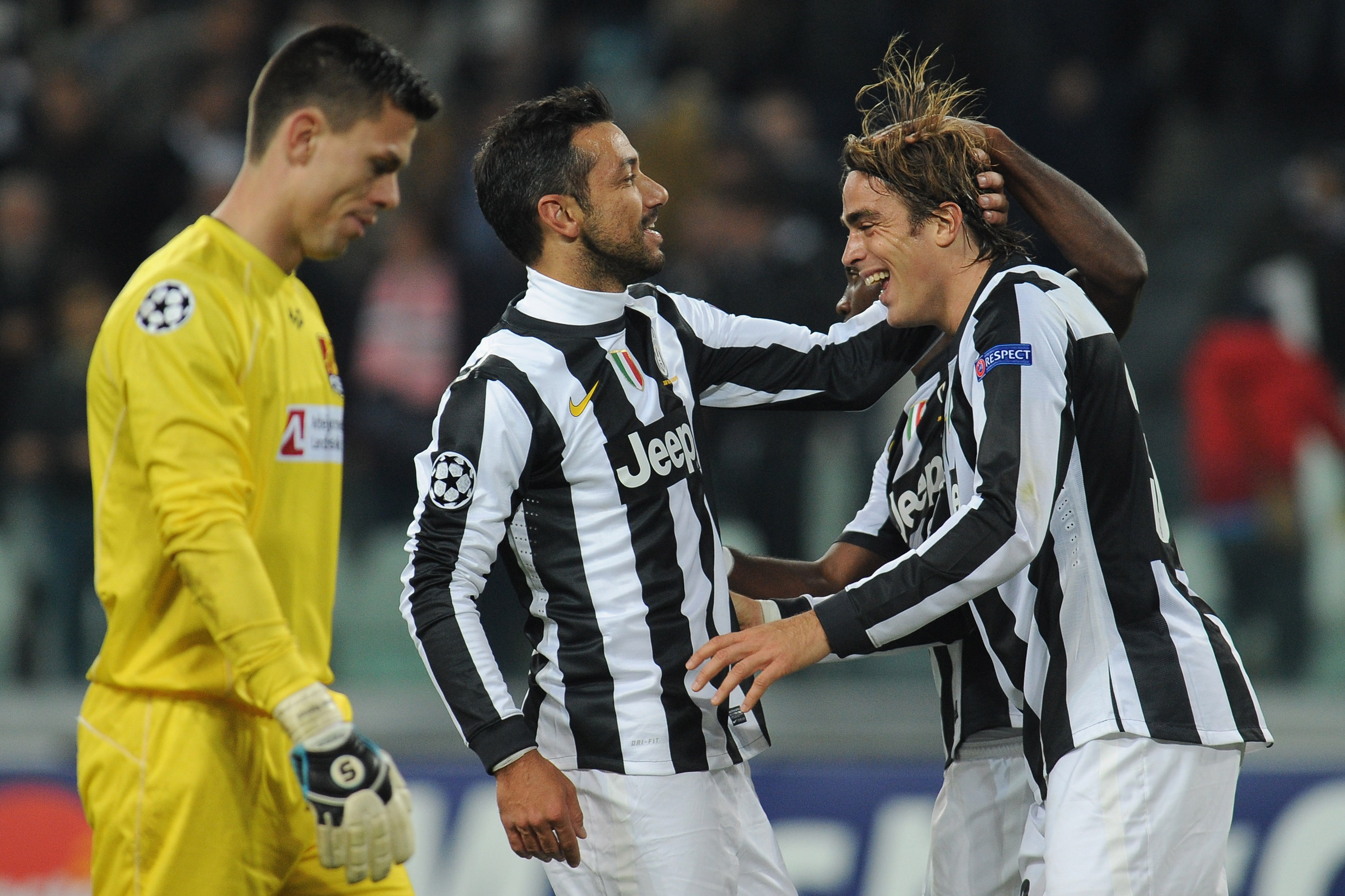 Fabio Quagliarella and Alessandro Matri
