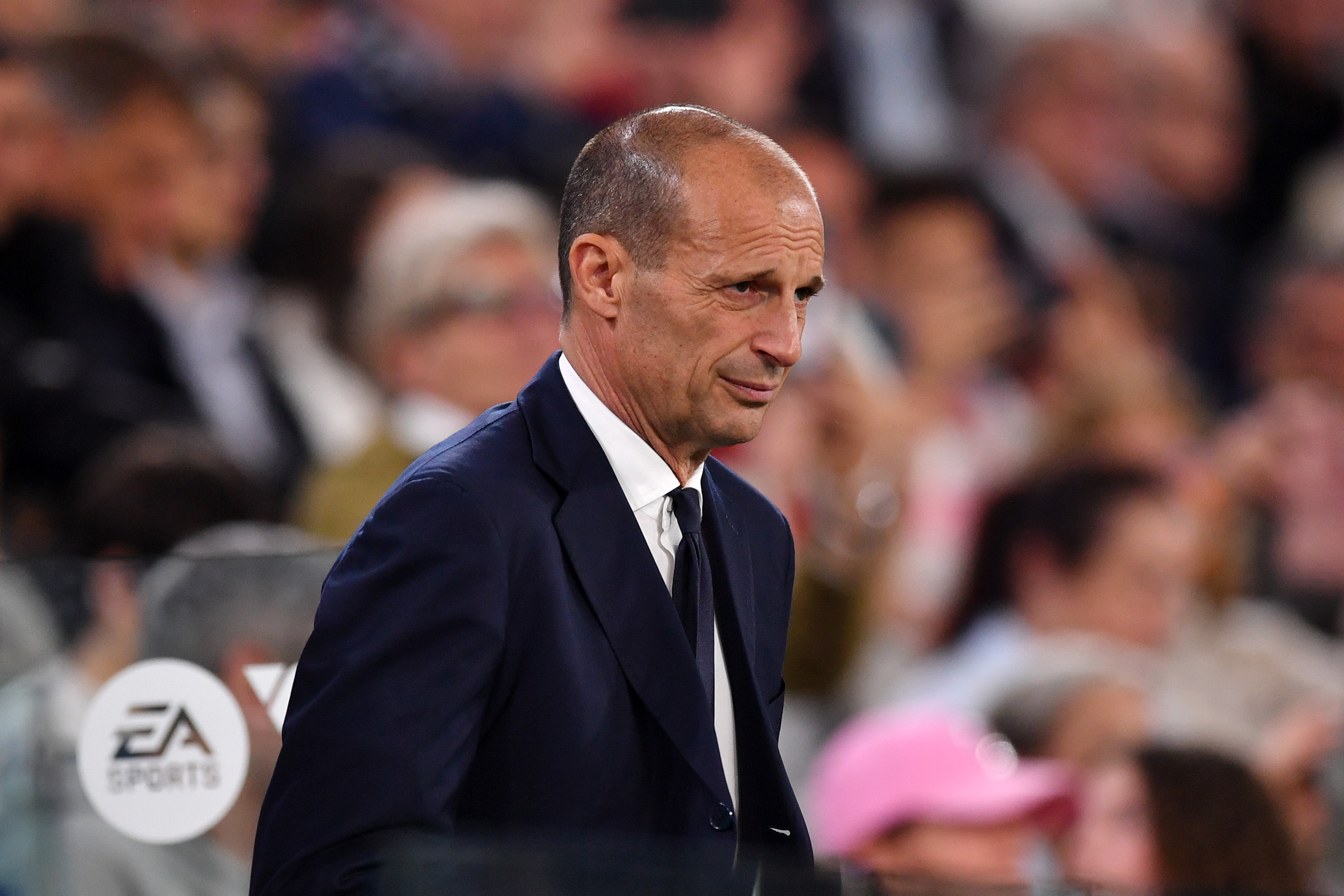 Max Allegri at the Allianz Stadium