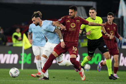 Zeki Celik in action for Roma