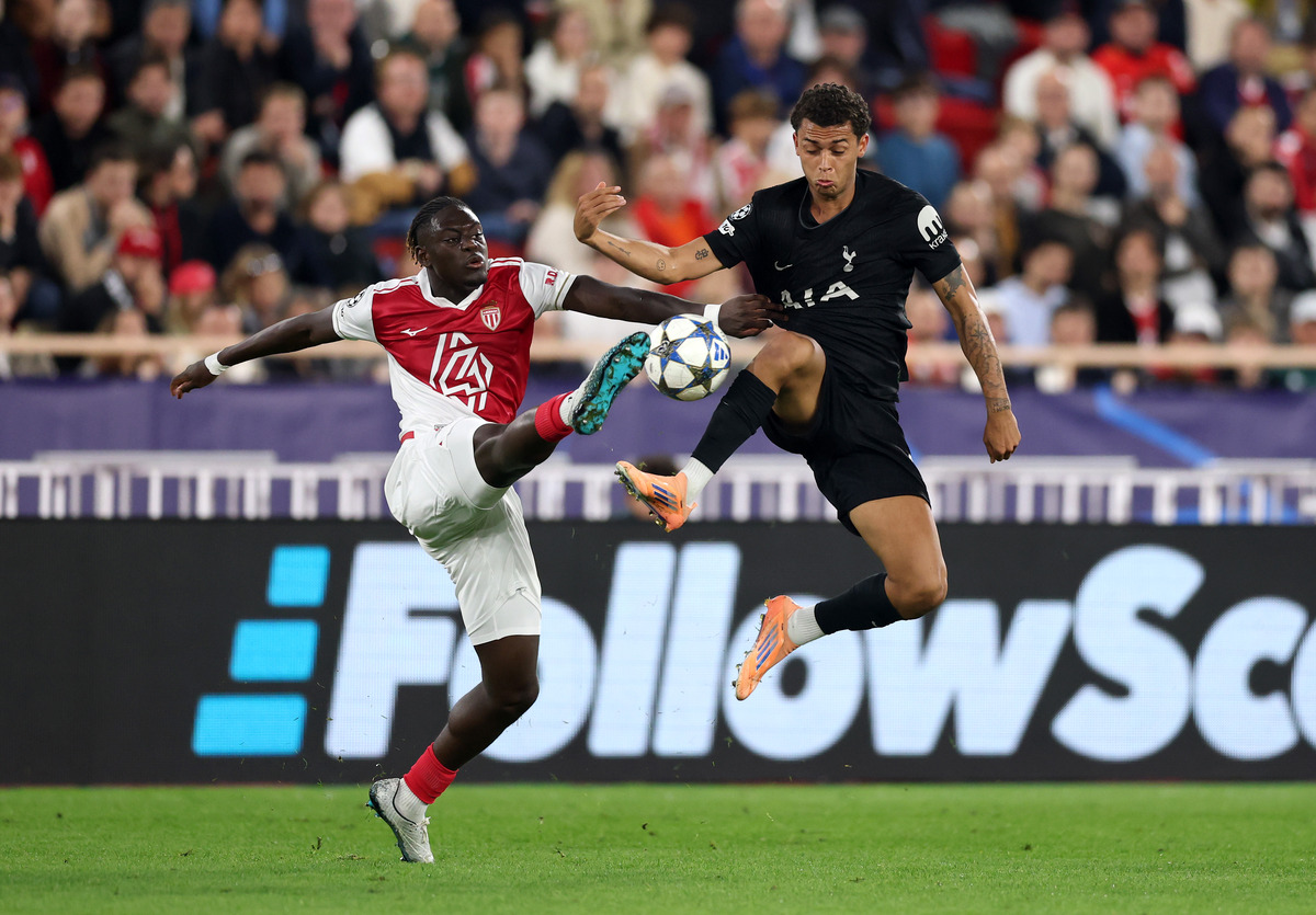 Christian Mawissa in action for Monaco