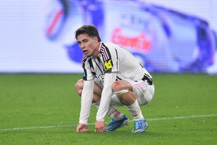 Kenan Yildiz in action for Juventus